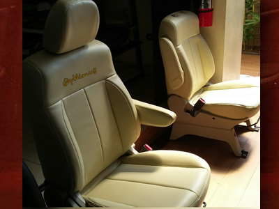 sarung jok permanen mitsubshi delica mewah